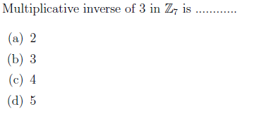 Question 1