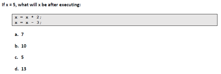 Question 12