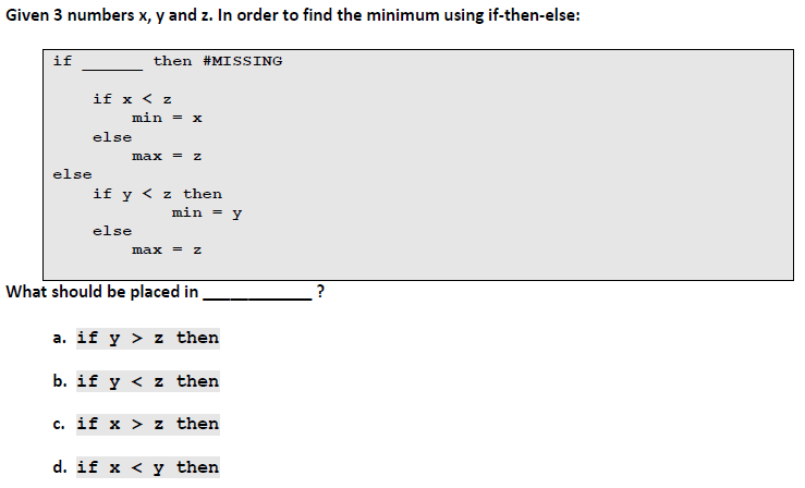Question 16
