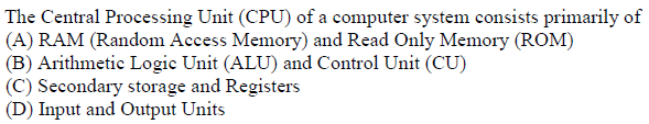 Question 1